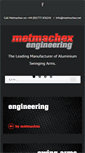 Mobile Screenshot of metmachex.net