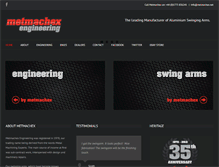 Tablet Screenshot of metmachex.net